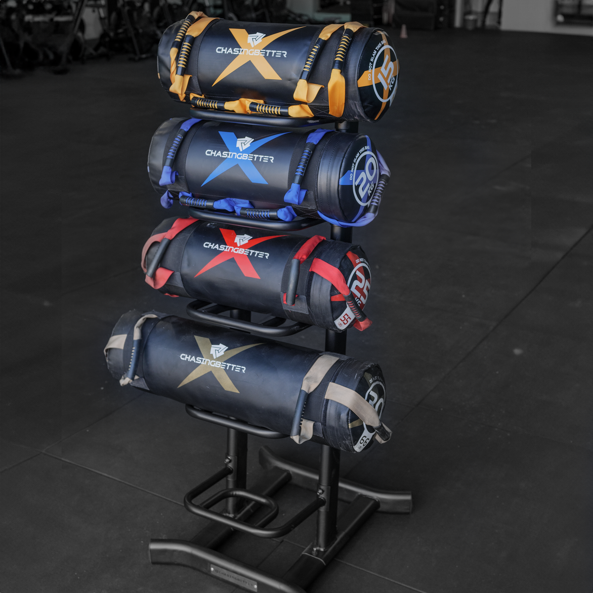 Commercial Power Bag 5 Tier Storage Rack - ChasingBetter WOD Supplies